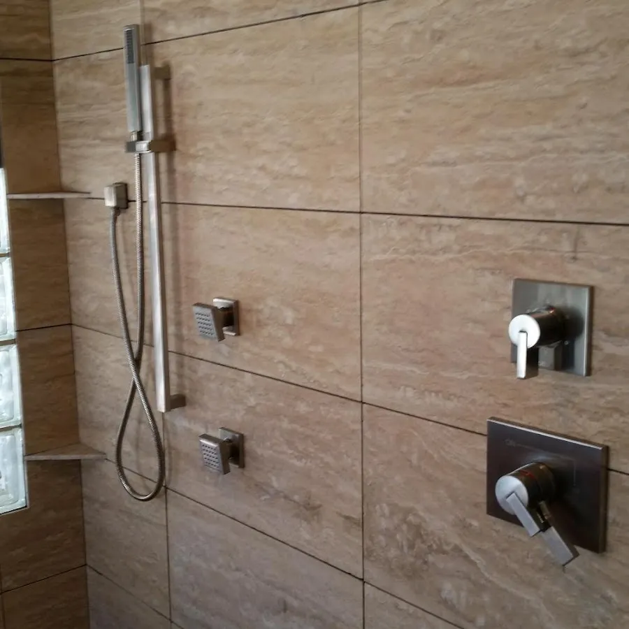 Shower fixture installation for Water Heater Replacement in Dolton